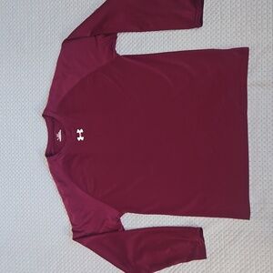 UnderArmour Maroon Long Sleeve LARGE